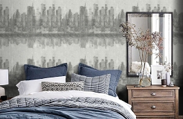 Обои 936315 фото в интерьере спальни превью