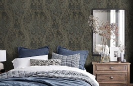 Обои 962048 фото в интерьере спальни превью