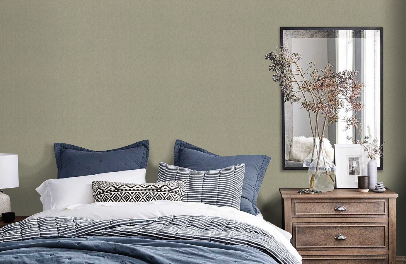 Обои 979398 фото в интерьере спальни