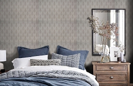 Обои CD70113 фото в интерьере спальни превью