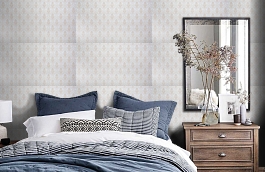 Обои CD70116 фото в интерьере спальни превью
