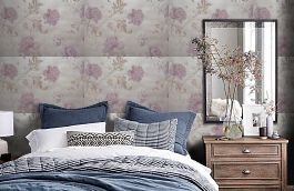 Обои HL0202 фото в интерьере спальни превью