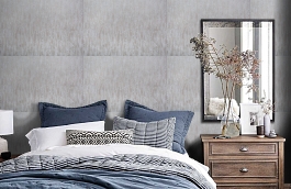 Обои HL0302 фото в интерьере спальни превью