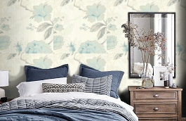 Обои MI20105 фото в интерьере спальни превью