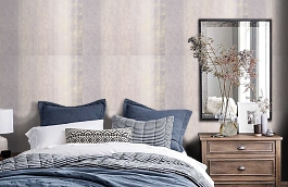 Обои PS11004 фото в интерьере спальни превью