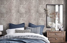 Обои PS33004 фото в интерьере спальни превью