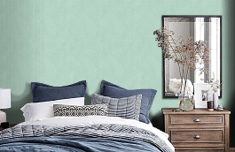 Обои 3502-19 фото в интерьере спальни превью