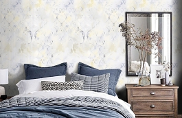 Обои 11800-08 фото в интерьере спальни превью