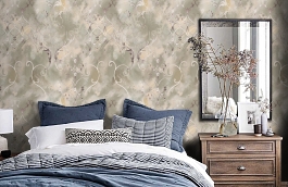 Обои 11800-09 фото в интерьере спальни превью