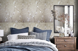 Обои 7711167 фото в интерьере спальни превью