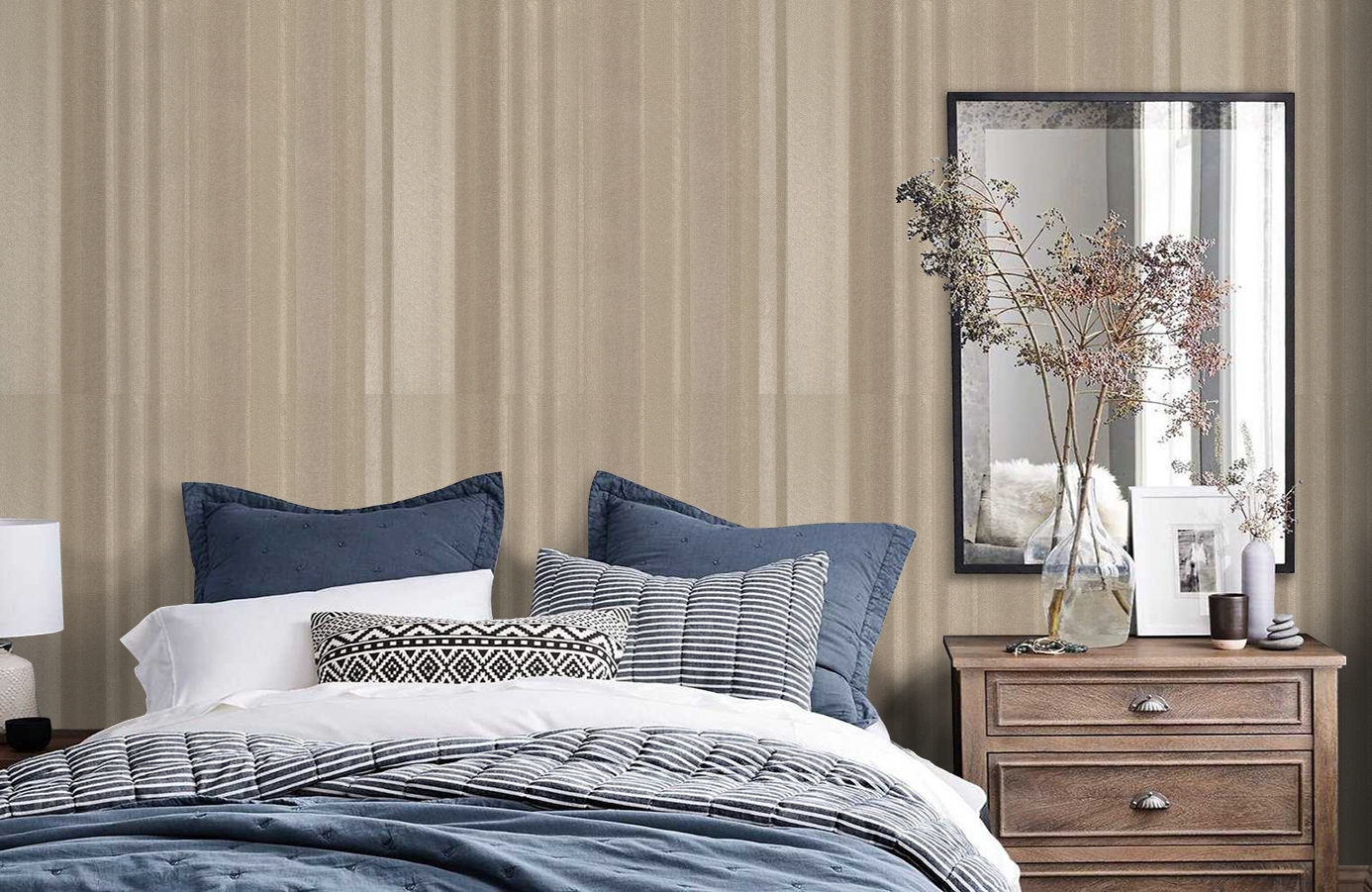 Обои 82029 фото в интерьере спальни