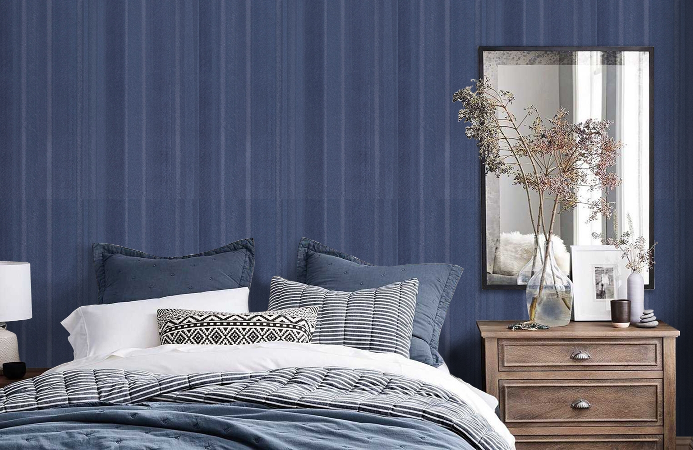 Обои 82031 фото в интерьере спальни