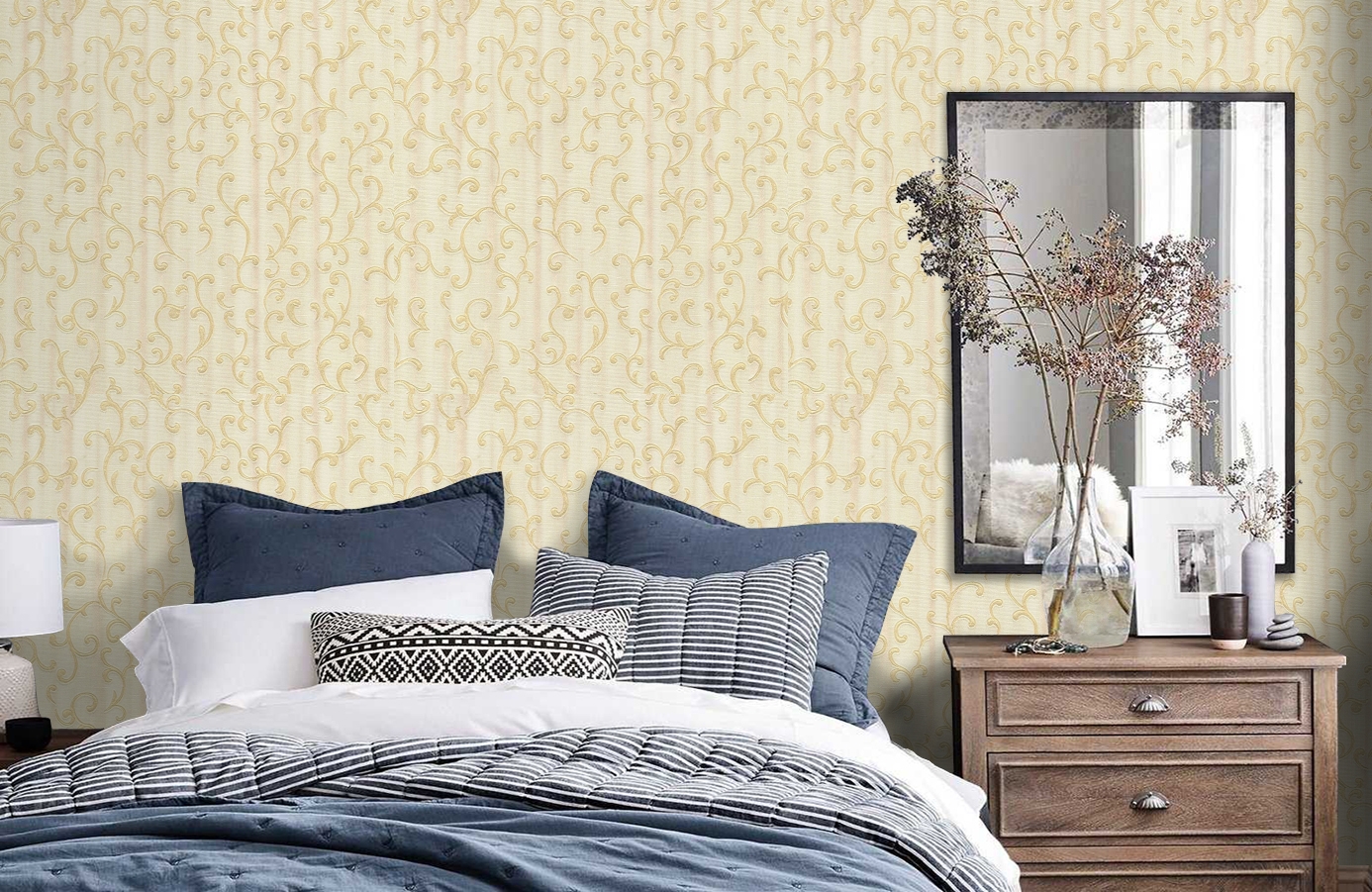 Обои 82079 фото в интерьере спальни