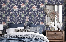 Обои 83069 фото в интерьере спальни превью