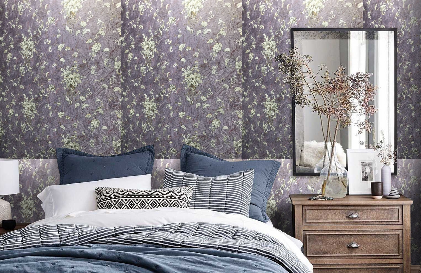 Обои 84009 фото в интерьере спальни Обои 84009 фото в интерьере спальни