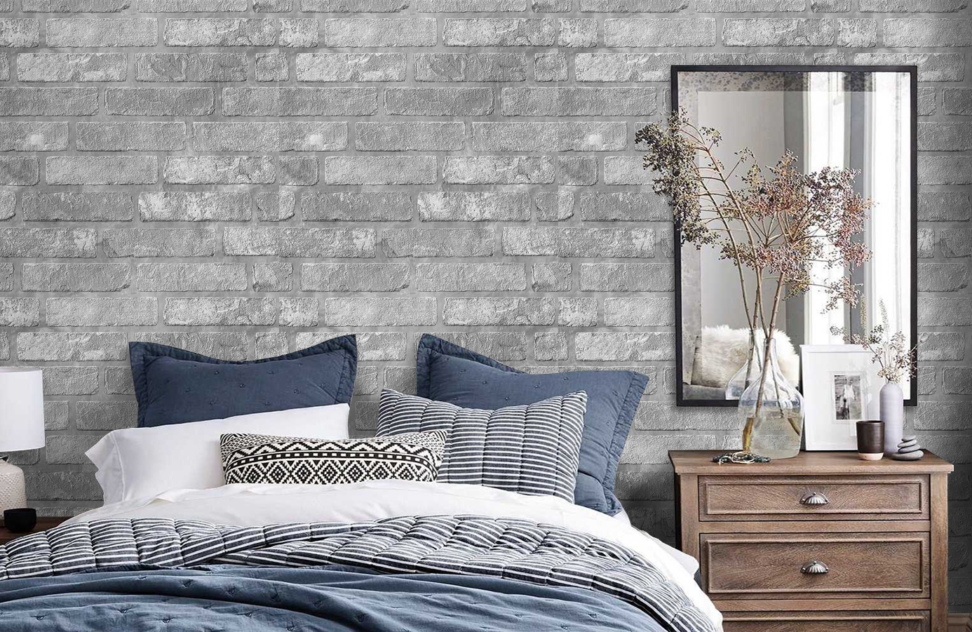 Обои 888858 фото в интерьере спальни