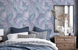 Обои 889014 фото в интерьере спальни превью