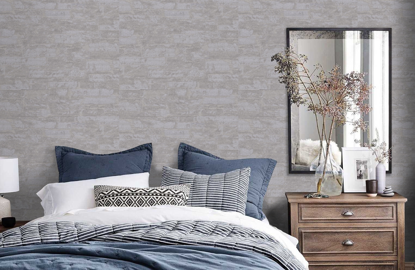 Обои 889609 фото в интерьере спальни