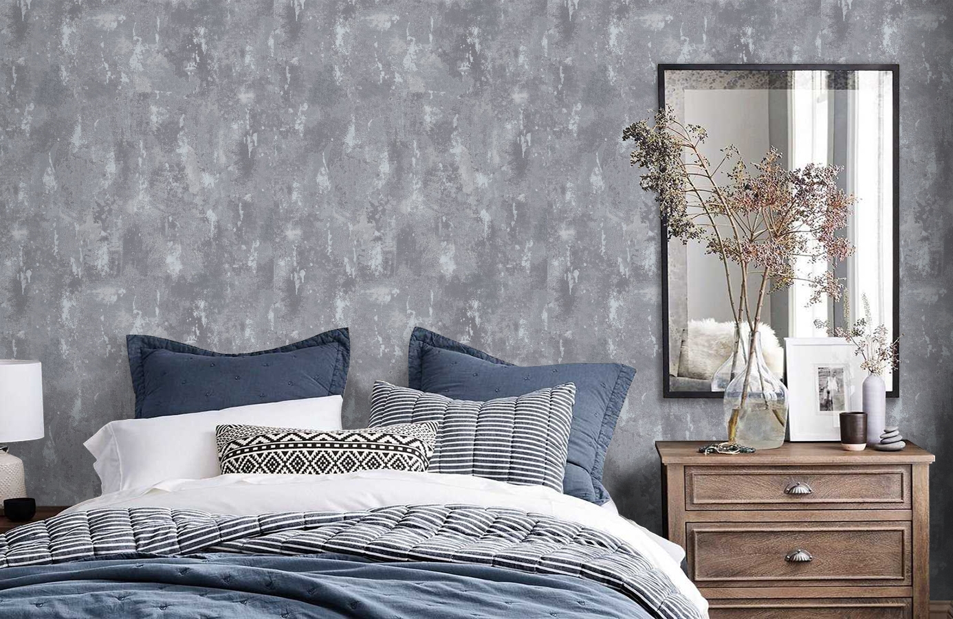 Обои 889723 фото в интерьере спальни