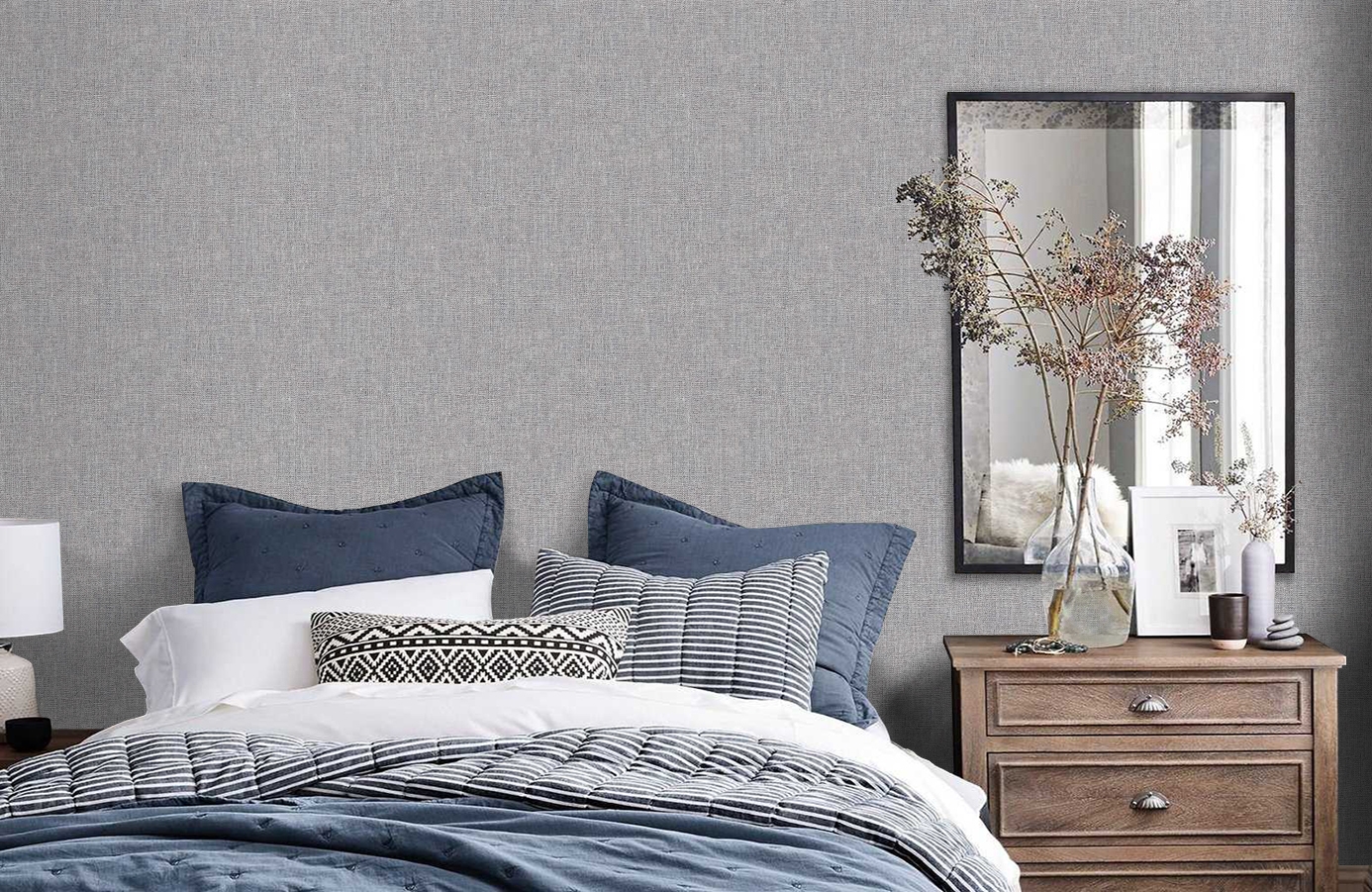 Обои 989857 фото в интерьере спальни