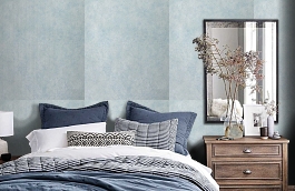 Обои M77701 фото в интерьере спальни превью