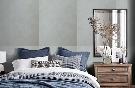 Обои M77702 фото в интерьере спальни превью