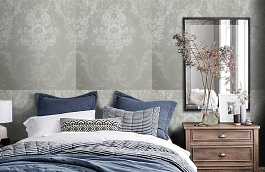 Обои N55643 фото в интерьере спальни превью