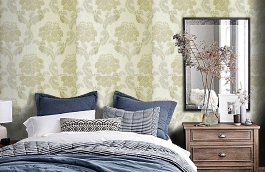 Обои 1037 фото в интерьере спальни превью