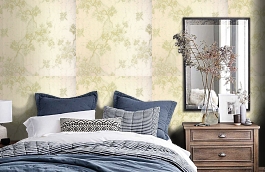 Обои 1044 фото в интерьере спальни превью