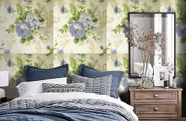 Обои 1061 фото в интерьере спальни превью