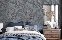 Обои 20230 фото в интерьере спальни превью