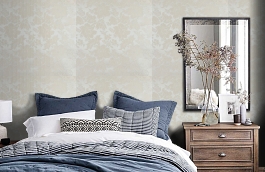 Обои 20242 фото в интерьере спальни превью