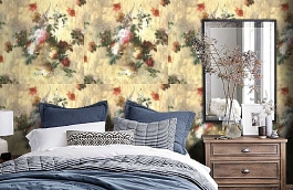 Обои 20252 фото в интерьере спальни превью