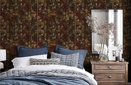 Обои ED20270 фото в интерьере спальни превью