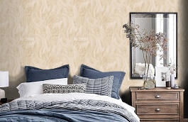 Обои M25016 фото в интерьере спальни превью