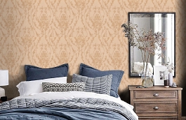 Обои M41118 фото в интерьере спальни превью
