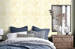 Обои R1351 фото в интерьере спальни превью