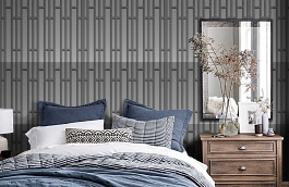 Обои Z6477 фото в интерьере спальни превью