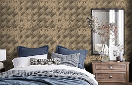 Обои Z64864 фото в интерьере спальни превью