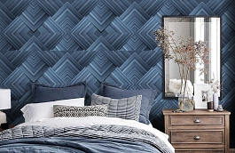 Обои Z64869 фото в интерьере спальни превью