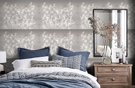 Обои Z64872 фото в интерьере спальни превью