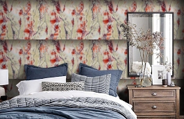 Обои Z64874 фото в интерьере спальни превью