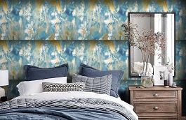 Обои Z64876 фото в интерьере спальни превью