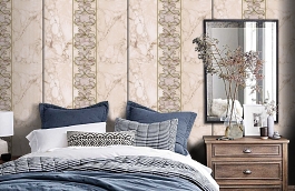 Обои Z64896 фото в интерьере спальни превью