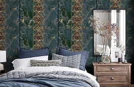 Обои Z64898 фото в интерьере спальни превью