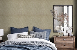 Обои 10138-04 фото в интерьере спальни превью