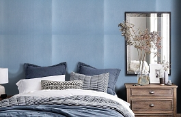 Обои 10820-04 фото в интерьере спальни превью