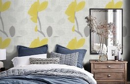 Обои 11-162-05 фото в интерьере спальни превью