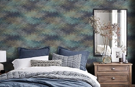 Обои 168540-19 фото в интерьере спальни превью