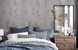 Обои 30182-22 фото в интерьере спальни превью